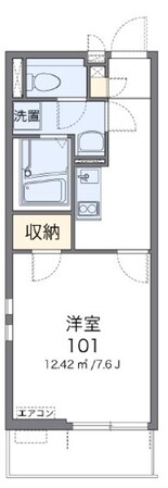 クレイノグラシアス ワンの物件間取画像
